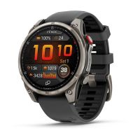 Часы Garmin Fenix 8 Pro - 47 mm AMOLED Sapphire Titanium Graphite / Black