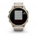Часы Garmin Fenix 8 - 43 mm AMOLED Sapphire Soft Gold / Limestone Leather Band