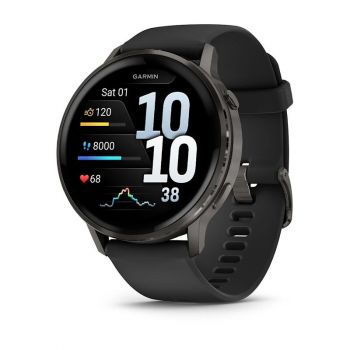 Часы Garmin Venu 4 45mm Slate Black