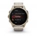 Часы Garmin Fenix 8 - 43 mm AMOLED Sapphire Soft Gold / Limestone Leather Band