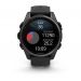 Часы Garmin Fenix 8 - 43 mm AMOLED Sapphire Carbon Gray DLC Titanium Black / Pebble Gray