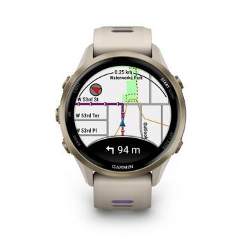 Часы Garmin Forerunner 970 Soft Gold Violet 