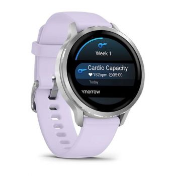 Часы Garmin Venu 4 41mm Silver Purple