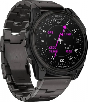 Часы Garmin D2 Mach 2 – 51 mm Carbon Gray DLC Titanium with Vented Titanium Bracelet