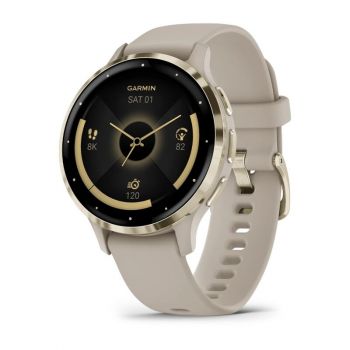 Часы Garmin Venu 3S Soft Gold French Gray