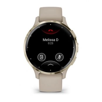 Часы Garmin Venu 3S Soft Gold French Gray