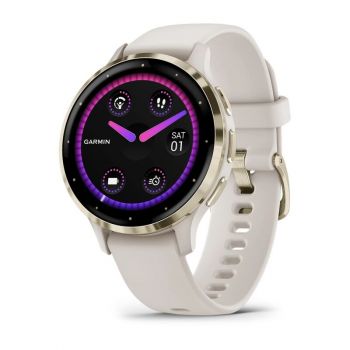 Часы Garmin Venu 3S Soft Gold Ivory